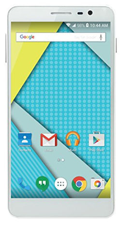 Plum 6" Unlocked Smart Cell Phone Android 4G GSM USA Worldwide QuadCore Dual Camera US Warranty -White - Beast Communications LLC