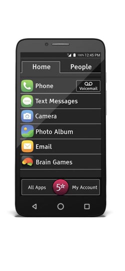 New Jitterbug Smart Easy-to-Use 5.5” Smartphone for Seniors GreatCall - Beast Communications LLC