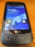 LG LS670 Optimus S Sprint  Camera Bluetooth Touch WiFi Gray Near Mint - Beast Communications LLC